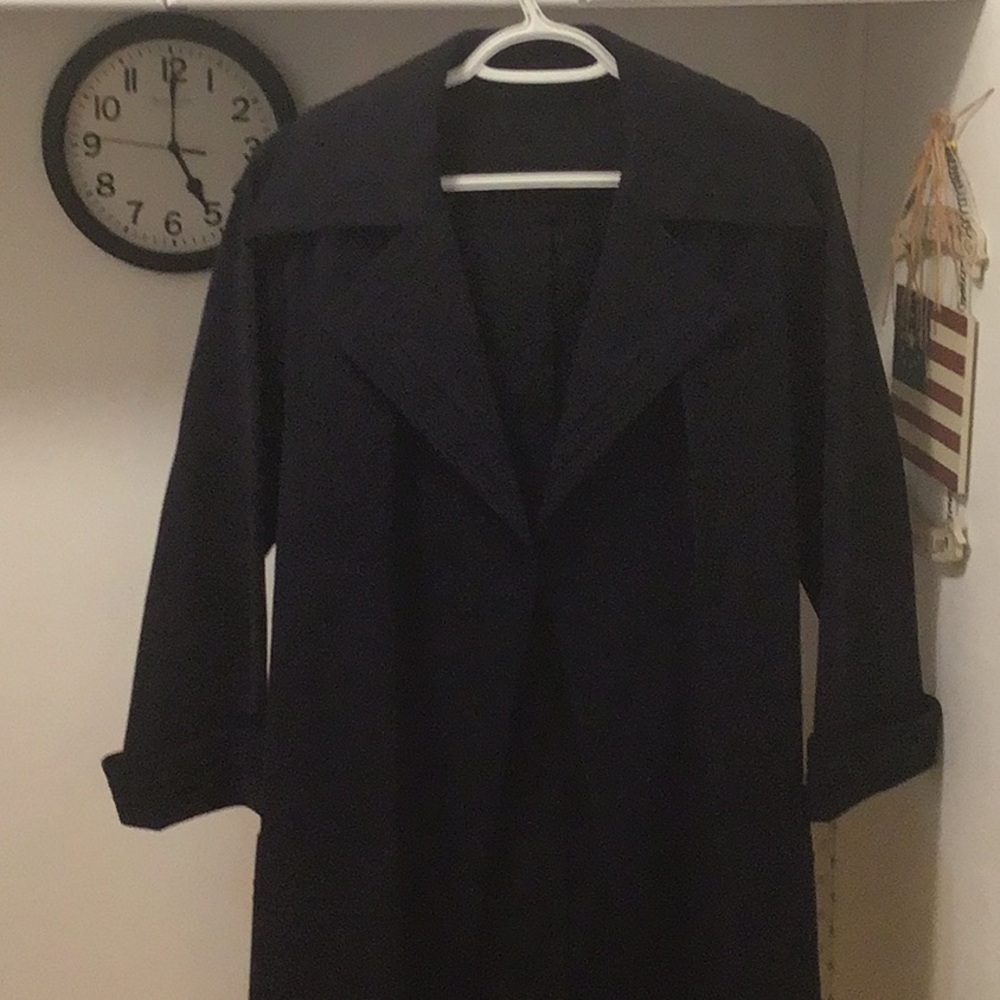 BRODKIN  wrap Ultrasuede trench coat Canada Union  Made 
Size 10